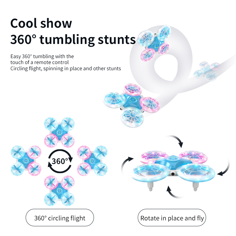 Mini Drone Flash 3D Flip 2.4G  - Drone Kit Tricopter recensione e prezzo
